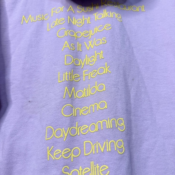 Harry Styles Harry’s House Love on Tour Lavender Purple Hoodie - Picture 6 of 7